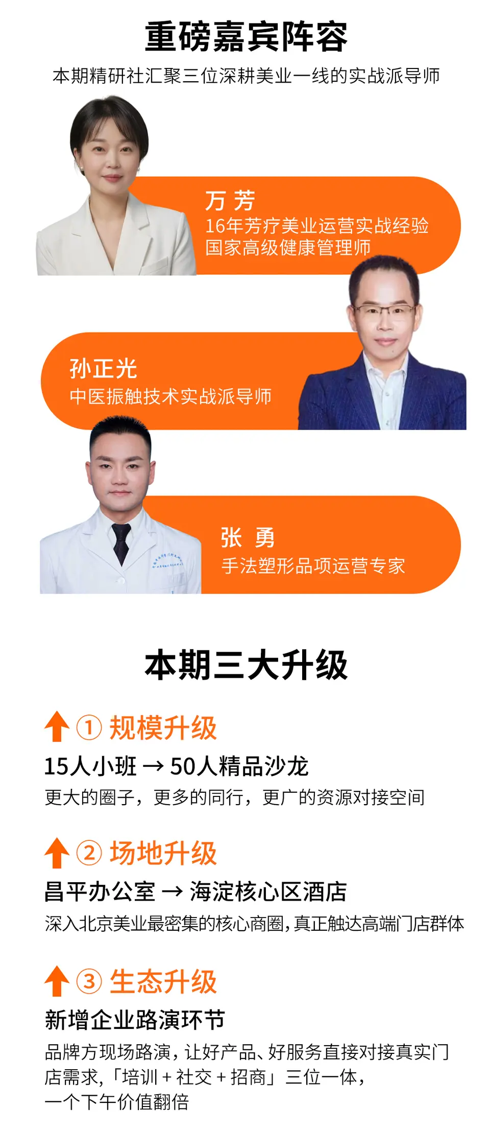 升级Plus版！50个美业人的破圈之约——精研社第六期来了 配图